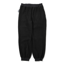 S.F.C Stripes For Creative / エスエフシー | SPORTY WIDE FLEECE PANTS - Black