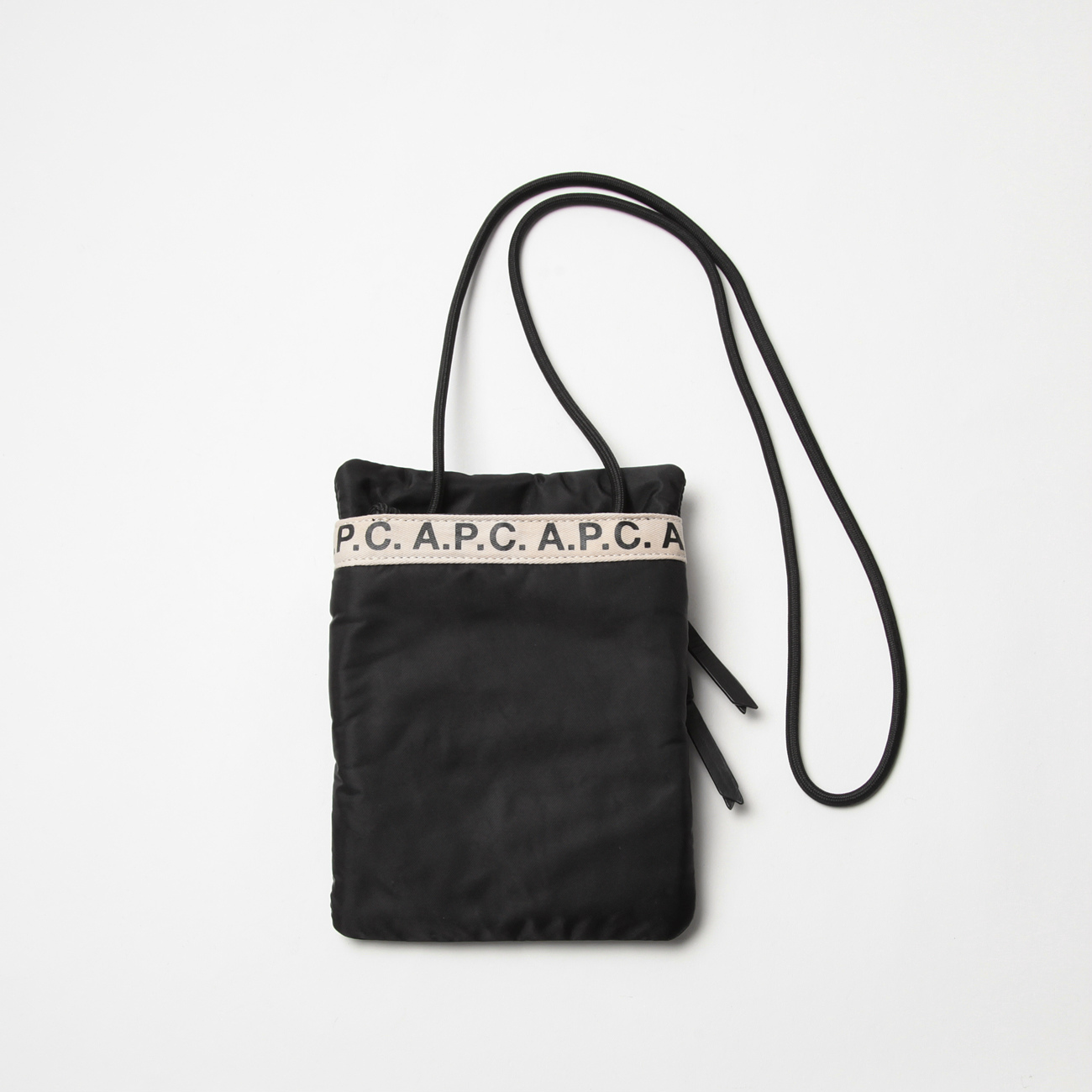 a.p.c Repeat ネックポーチ A.P.C. (アーペーセー) NECK POUCH REPEAT-NYLON / ネックポーチ