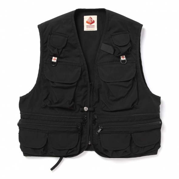 MOUNTAIN RESEARCH Phishing Vest 黒 MOUNTAIN RESEARCH Phishing Vest(Insulation) - STANDARD point