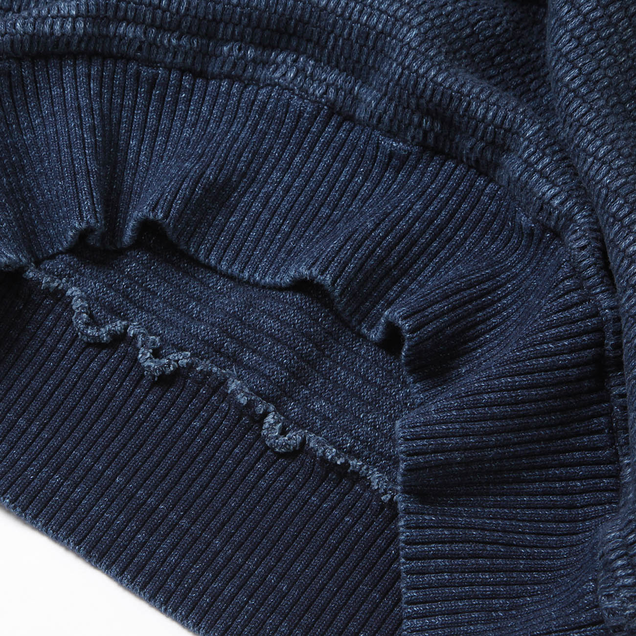 BEATNIK KENDO KNIT HALF ZIP - Blue