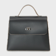 Hender Scheme / エンダースキーマ | assemble hand bag flap M - Black