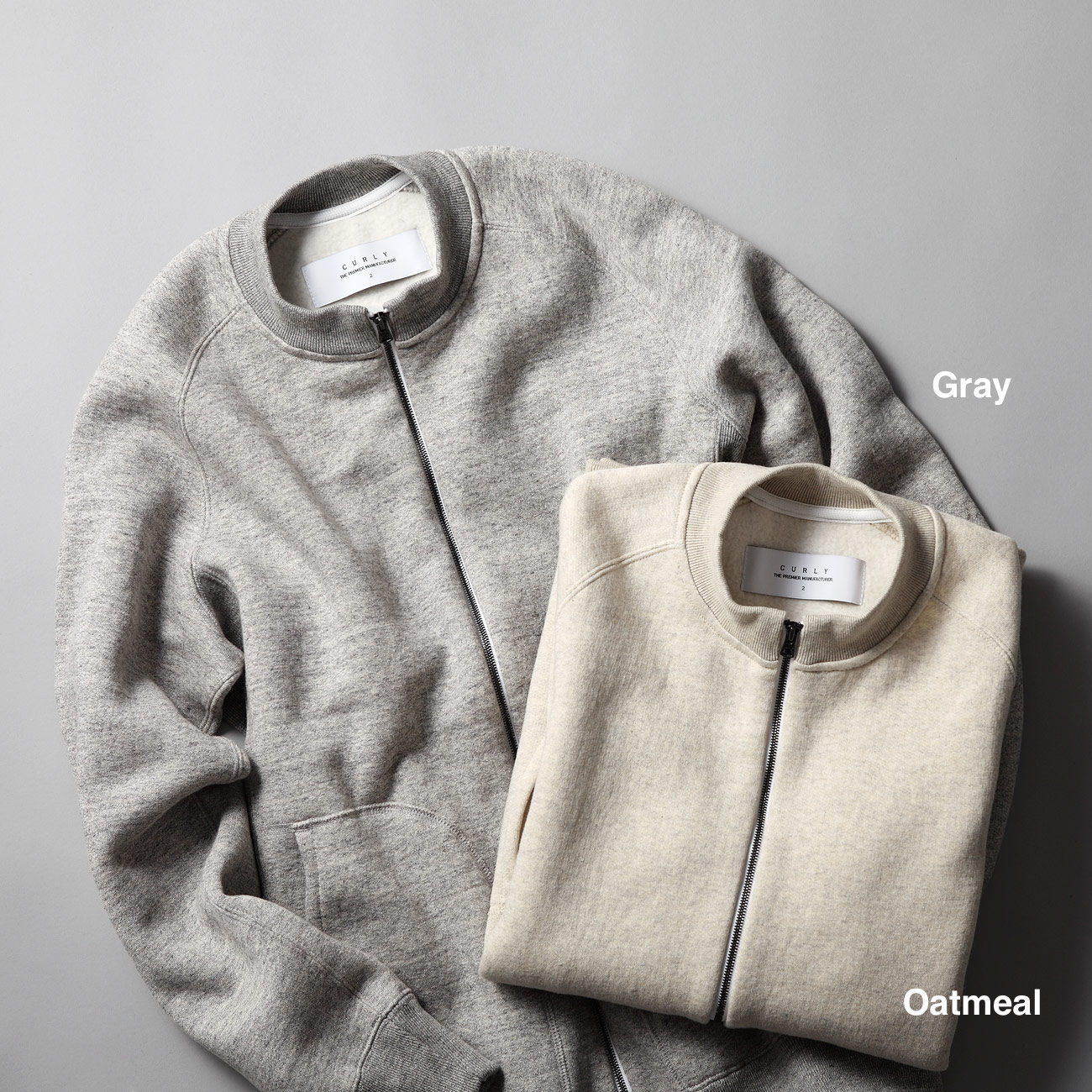 CURLY / カーリー | RAFFY ZIP CREW | 通販 - 正規取扱店 | COLLECT