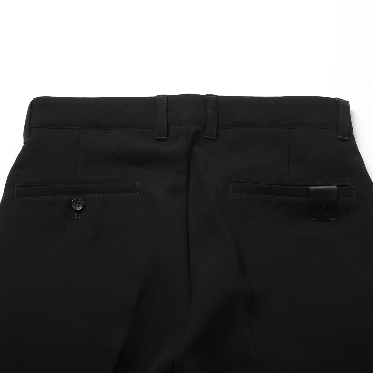 N.HOOLYWOOD / ボトム/36/ポリエステル/BLK/2232-PT20-098 N.HOOLYWOOD / エヌハリウッド | 2232-PT20-098-peg STANDARD TROUSERS