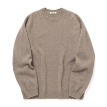 BABY CASHMERE KNIT P/O - Natural Brown