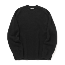 BABY CASHMERE KNIT P/O - Top Black