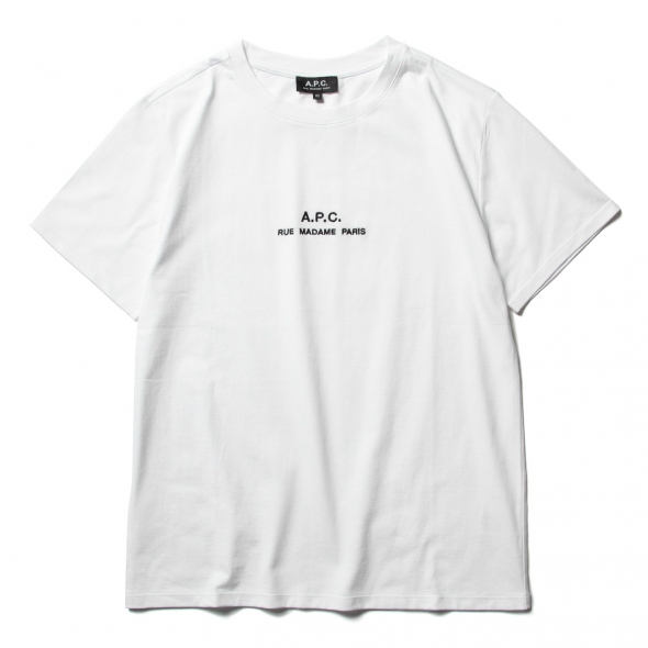 A.P.C. / アーペーセー | Petite Rue Madame Tシャツ - White | 通販