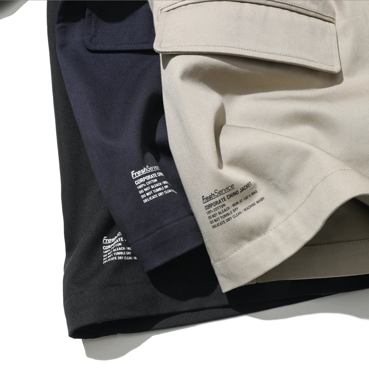 FreshService / フレッシュサービス | CORPORATE CHINO JACKET - Navy