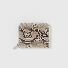  python square zip purse - natural python