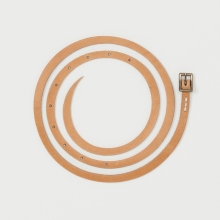 Hender Scheme / エンダースキーマ | snake belt - Natural / Antique Gold