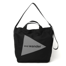 and wander / アンドワンダー | recycle OX tote bag - Black