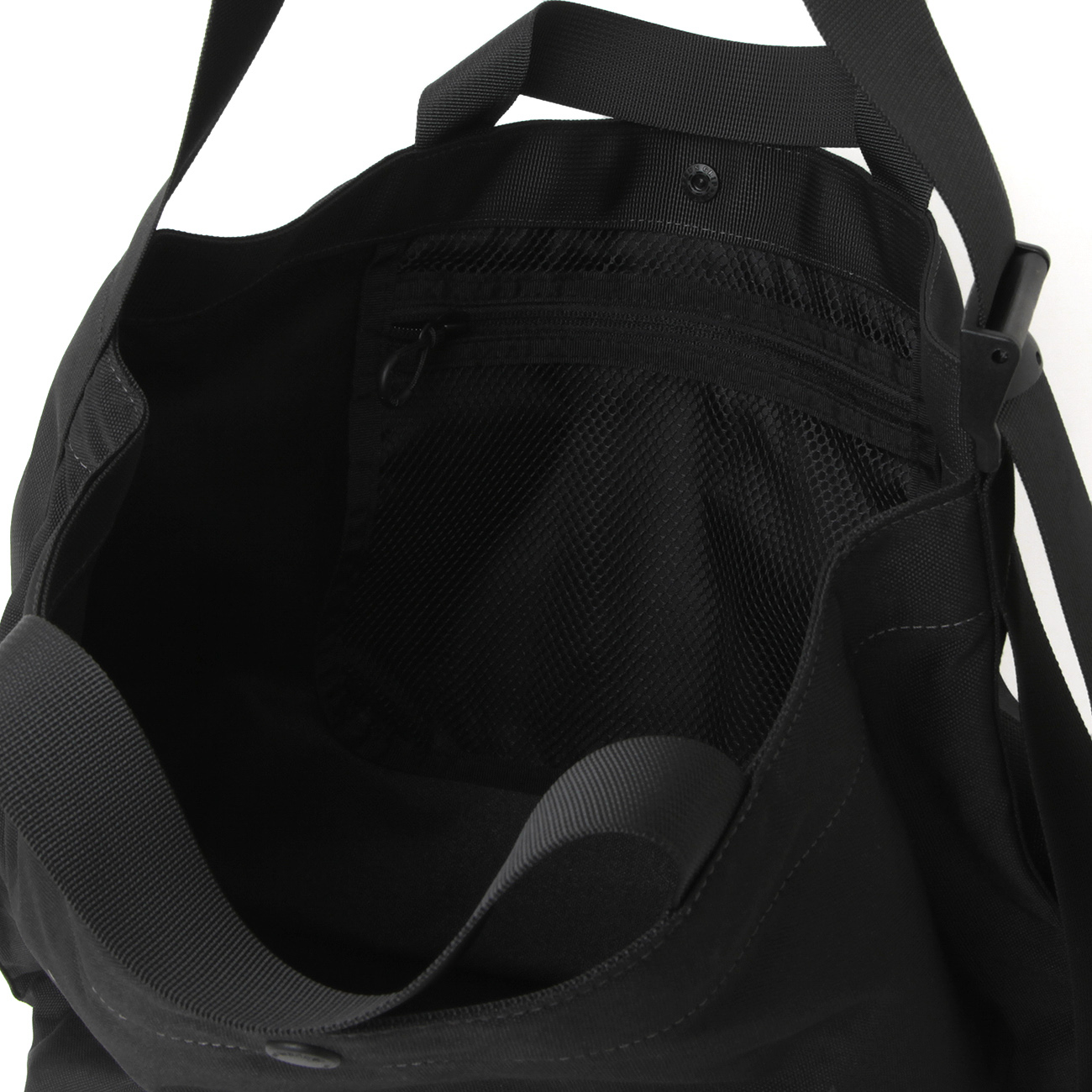 and wander / アンドワンダー | recycle OX tote bag - Black