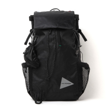 and wander / アンドワンダー | ECOPAK 30L backpack - Black