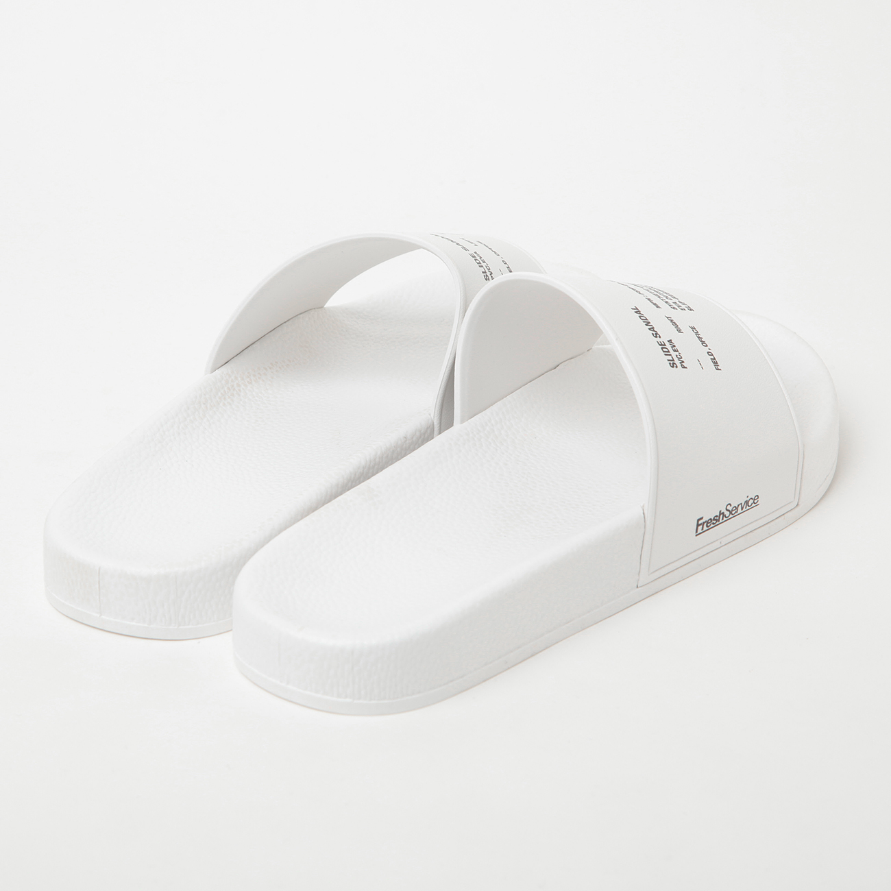 FreshService / フレッシュサービス | SLIDE SANDAL - White | 通販