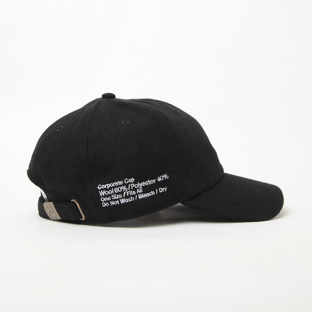 FreshService / フレッシュサービス | CORPORATE WOOL CAP - Black