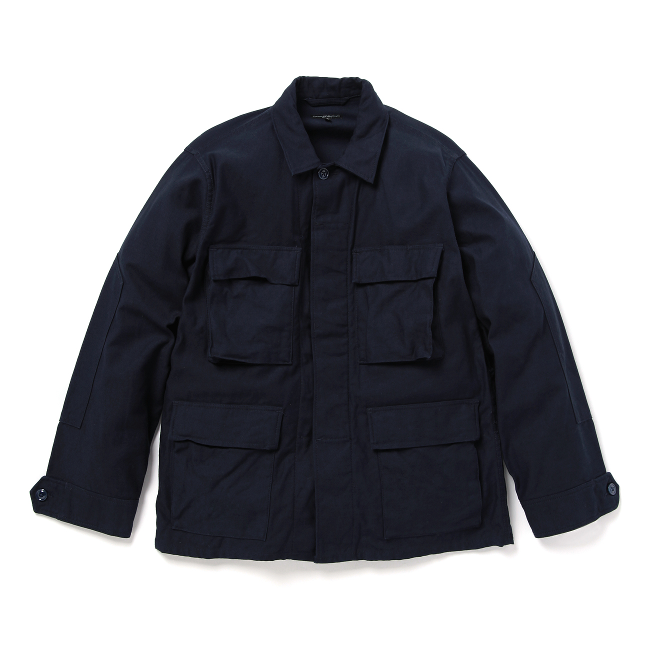 ENGINEERED GARMENTS / エンジニアドガーメンツ | BDU Jacket - Cotton Reversed Sateen -  Dk.Navy | 通販 - 正規取扱店 | COLLECT STORE / コレクトストア