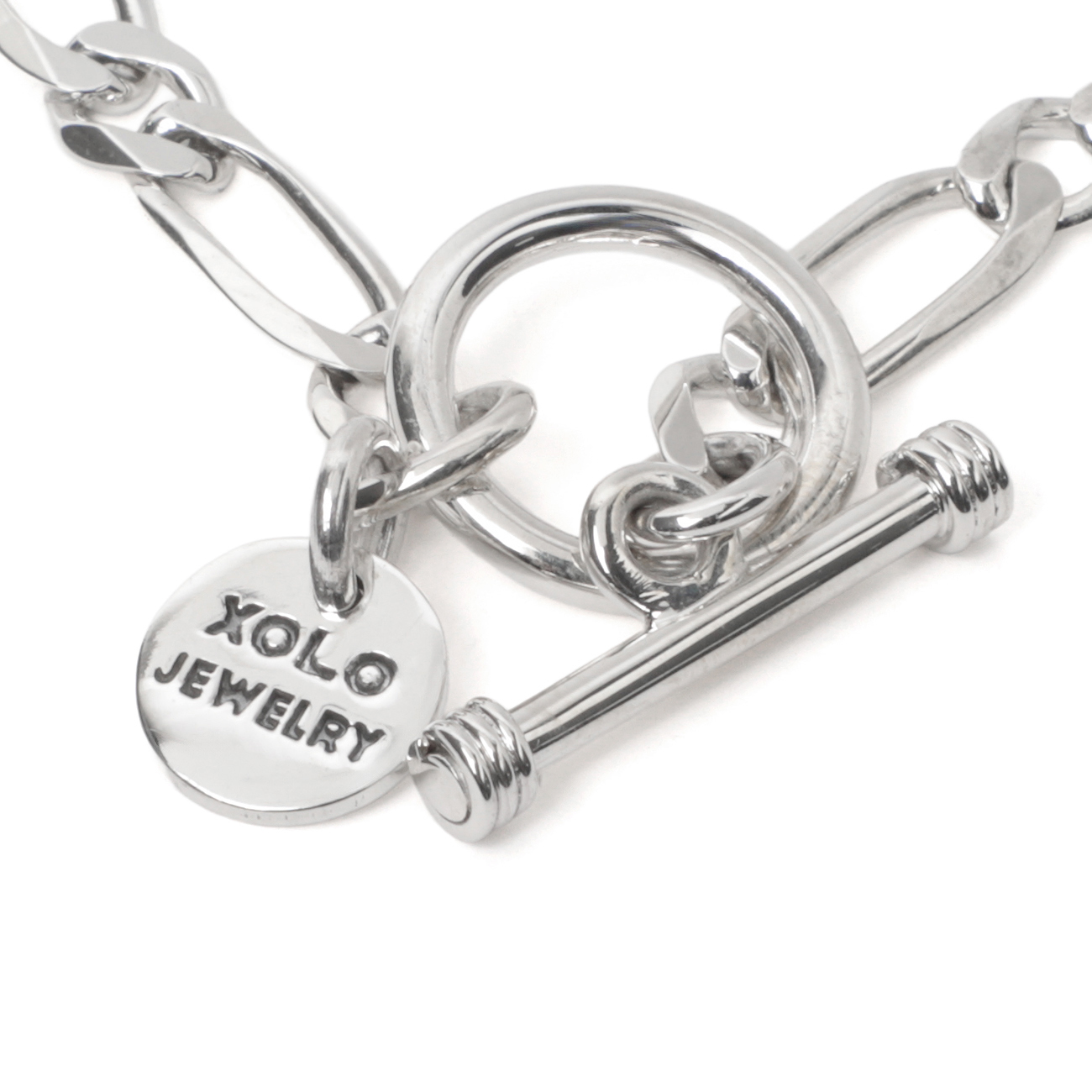 XOLO JEWELRY / ショロ ジュエリー | Oval Mutual Link Bracelet -6mm