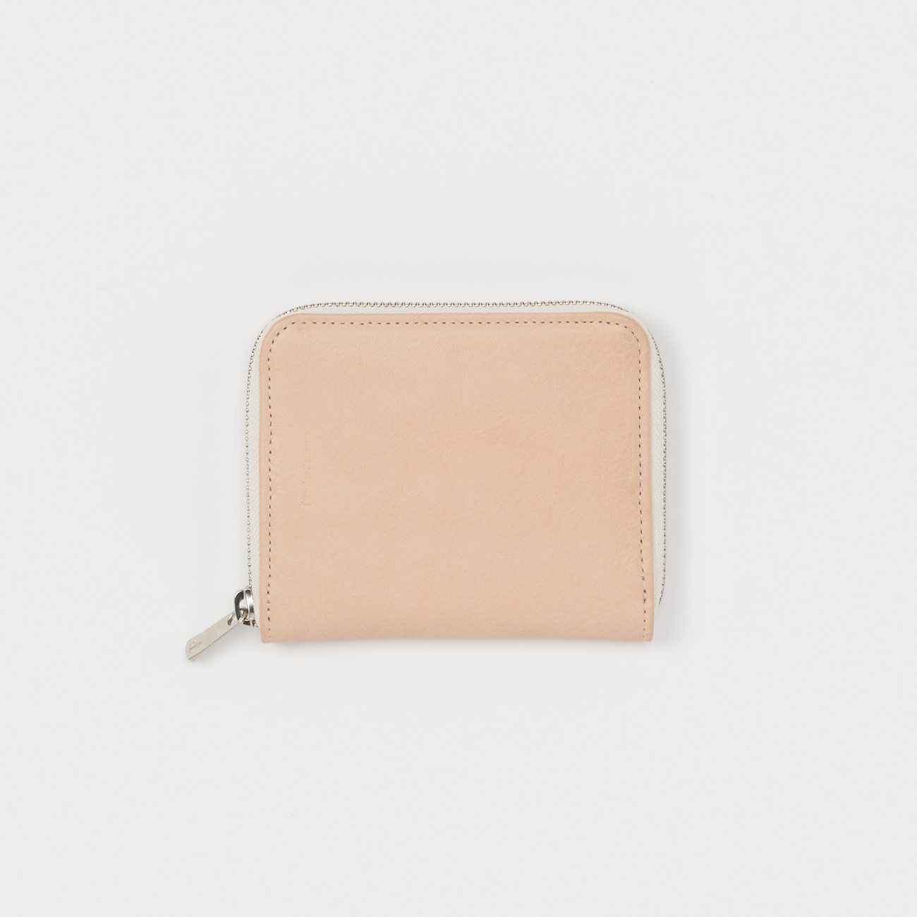 square zip purse - Natural