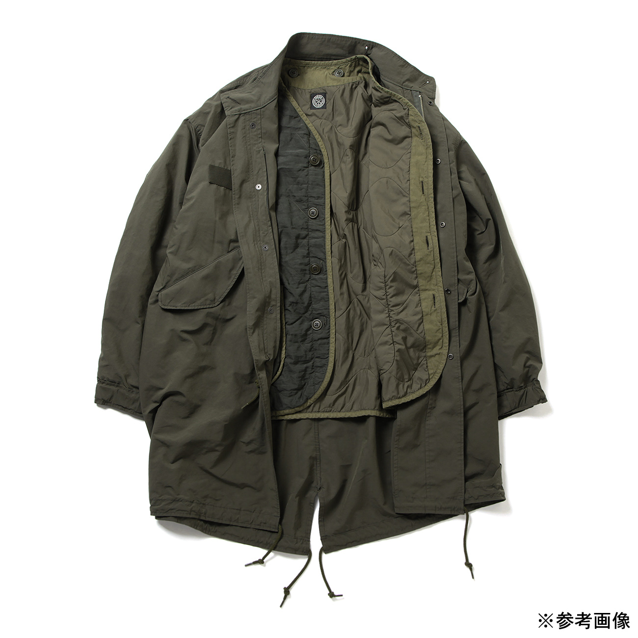 Porter Classic / ポータークラシック | SUPER NYLON MILITARY LINER - Olive | 通販 -  正規取扱店 | COLLECT STORE / コレクトストア