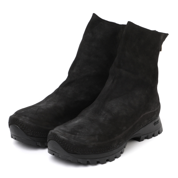 COMOLI / コモリ | GUIDI別注 VS バックジップ ブーツ - Black | 通販
