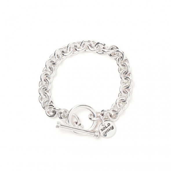 XOLO JEWELRY Round Link Bracelet シルバー925 XOLO JEWELRY / ショロ ジュエリー | Round link Bracelet 8mm