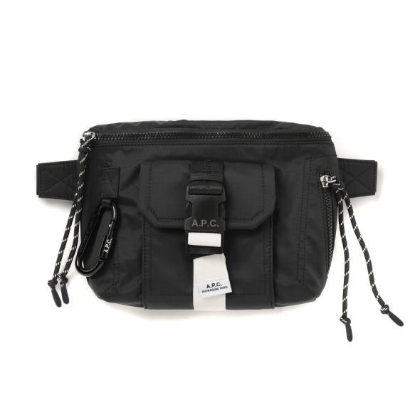 A.P.C. / アーペーセー | Trek ヒップバッグ - Black | 通販 - 正規
