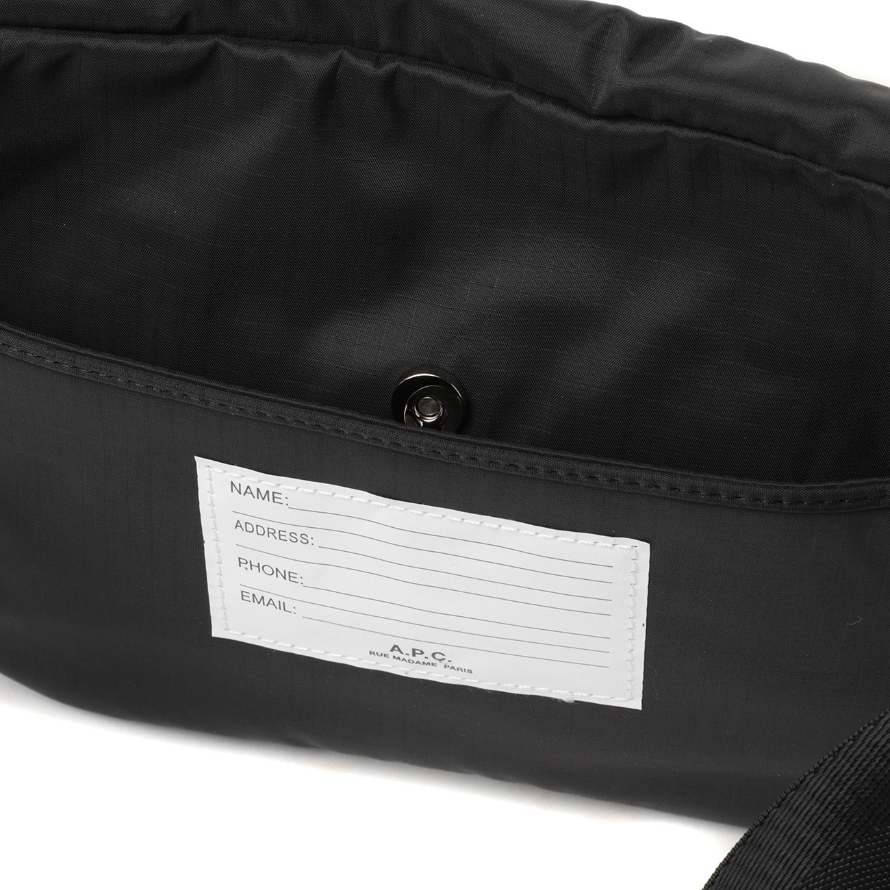 A.P.C. / アーペーセー | Trek ヒップバッグ - Black | 通販 - 正規