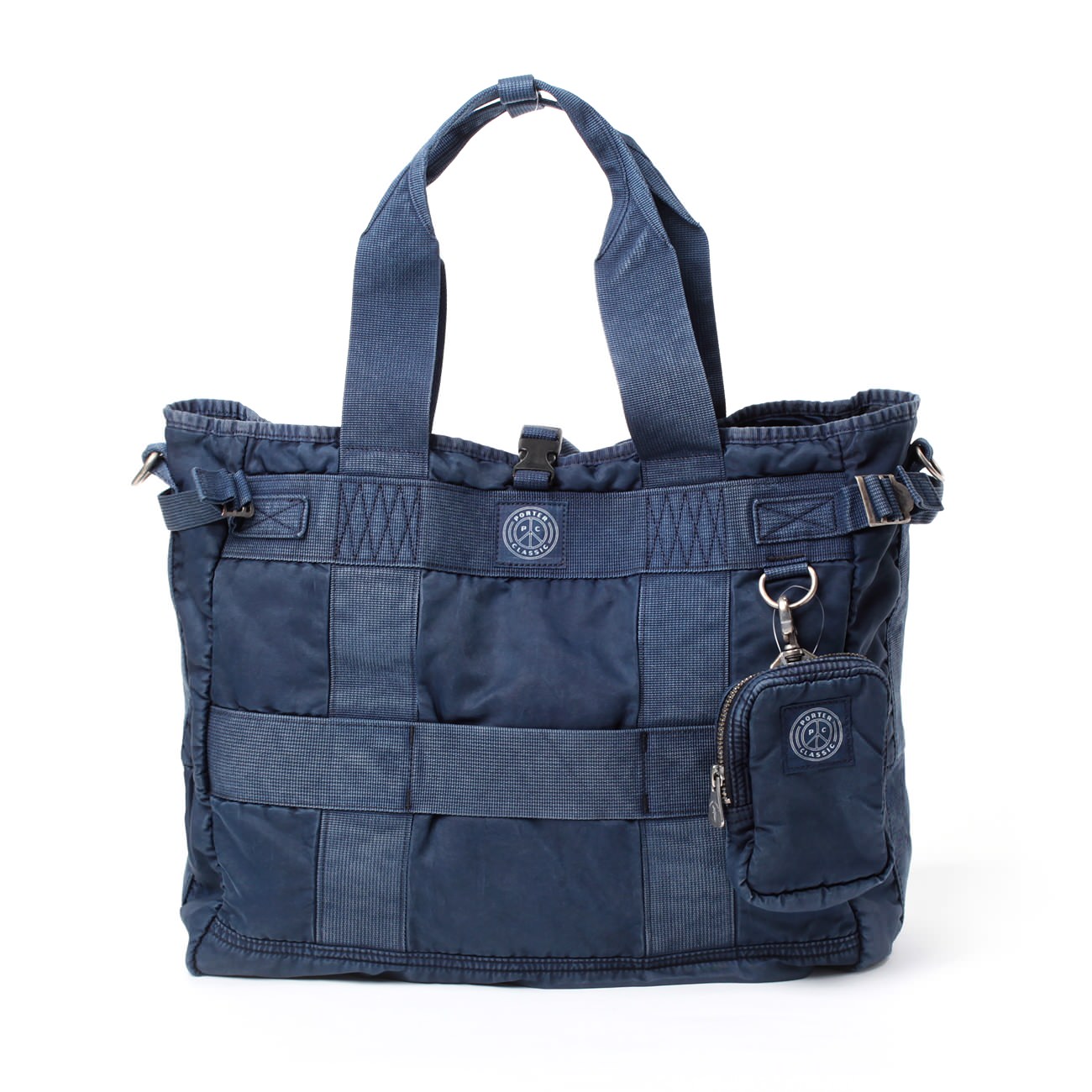 Porter Classic / ポータークラシック | SUPER NYLON TOTE BAG - Blue