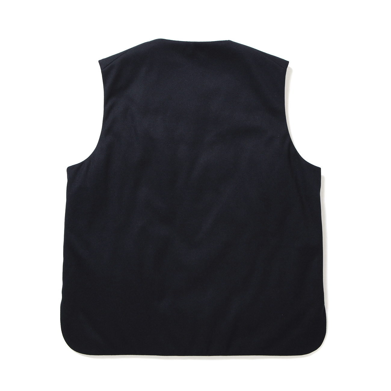 CURLY / カーリー | KNIT PADDED VEST solid - Navy | 通販 - 正規取扱
