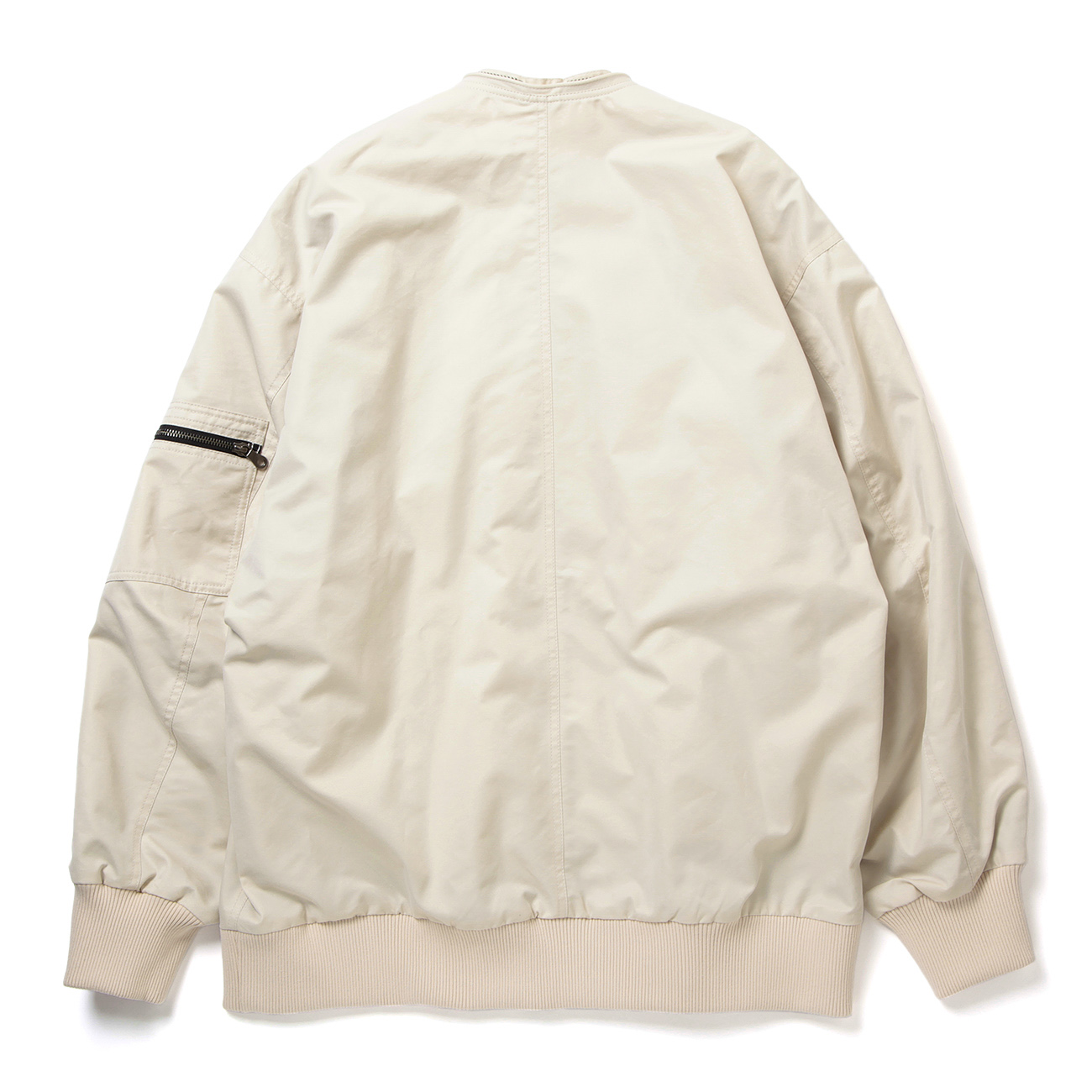 J-4 DOUBLE ZIP MA-1 - Off White