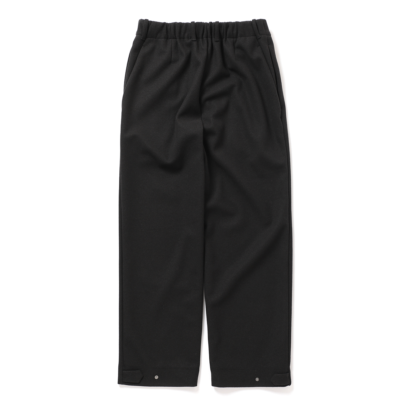 CURLY / カーリー | KNIT MELTON PANTS - Black | 通販 - 正規取扱店