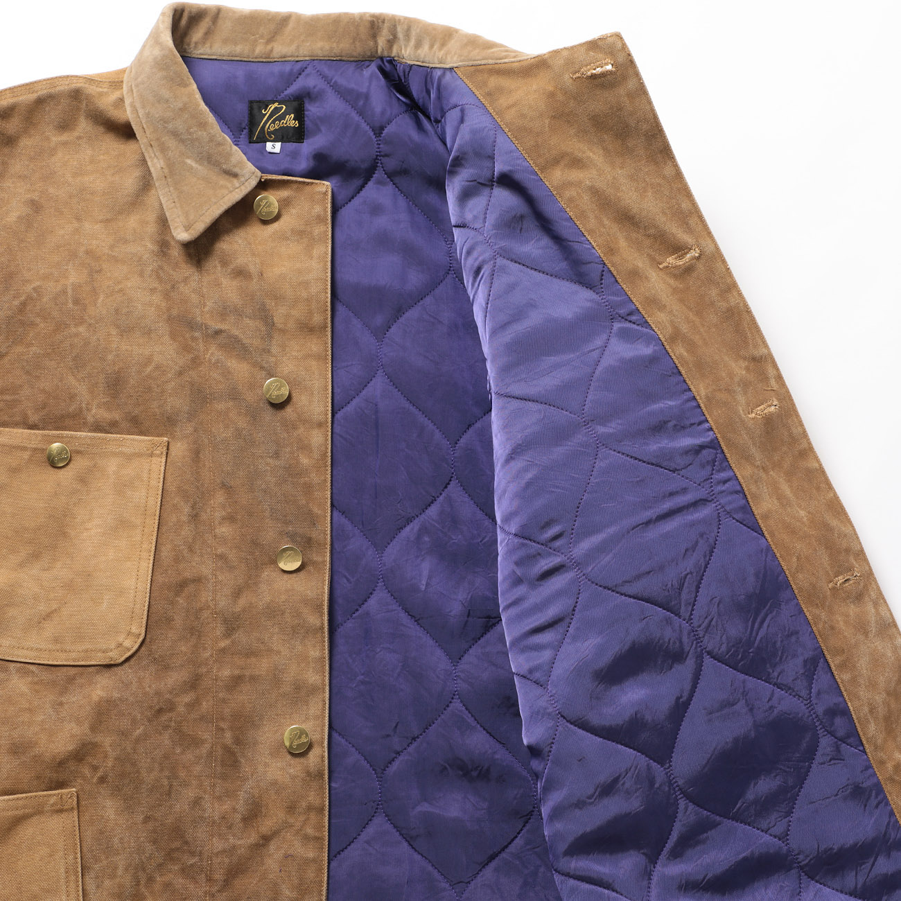 Needles / ニードルズ | Coverall - Duck Canvas / Kakishibu Dye