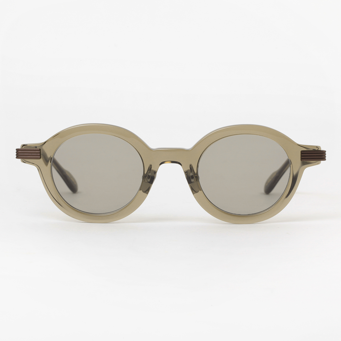 kearny サングラス saint - Khaki × Brown kearny / カーニー | saint - Khaki × Brown / lens Gray | 通販