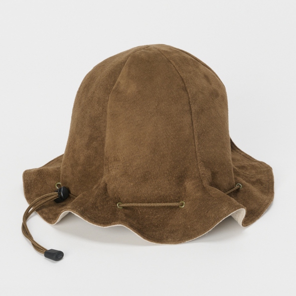 Hender Scheme / エンダースキーマ | pig kinchaku hat - Khaki Brown