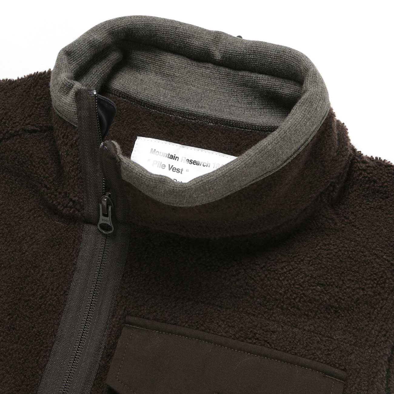 RESEARCH | Pile Vest - Brown | 通販 - 正規取扱店 | COLLECT STORE