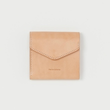 flap wallet - Natural