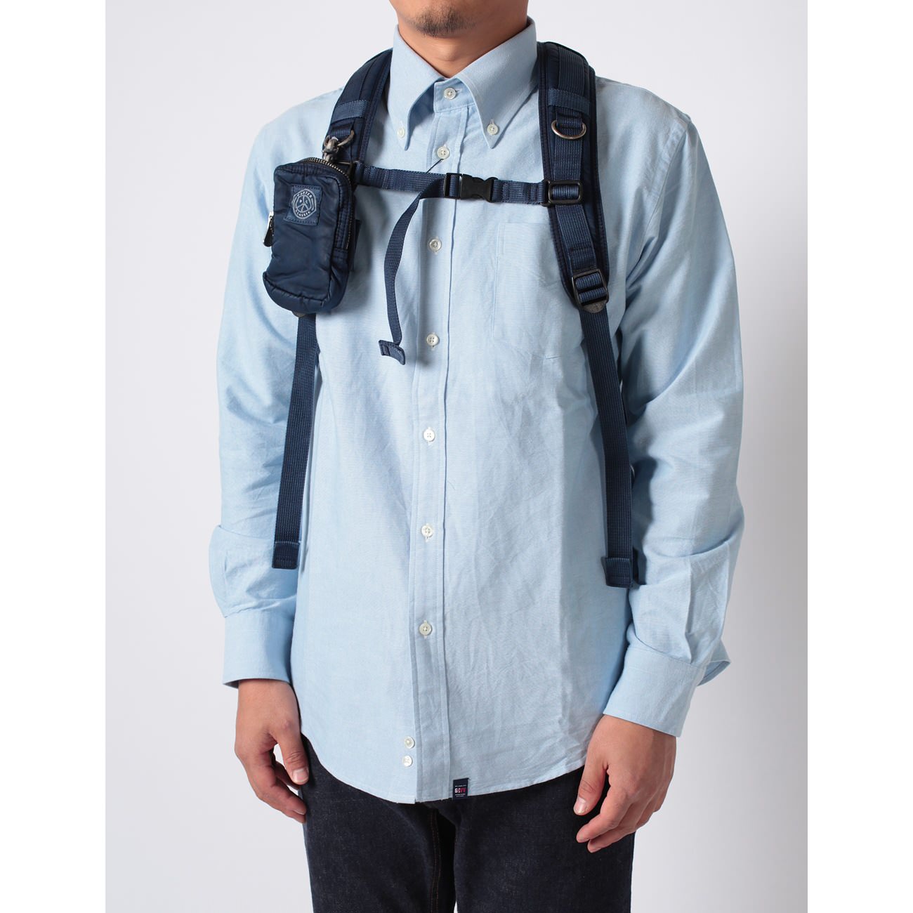 Porter Classic / ポータークラシック | SUPER NYLON DAYPACK L - Blue 