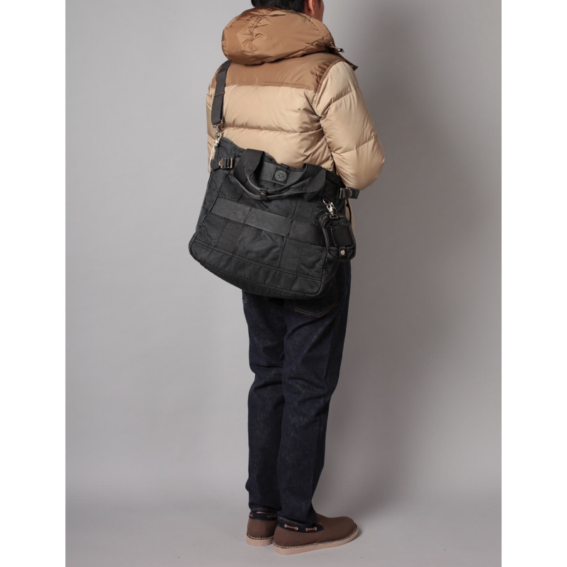 porter classic super nylon tote 初期 Porter Classic [포터 클래식] - Super Nylon Tote Bag - Black