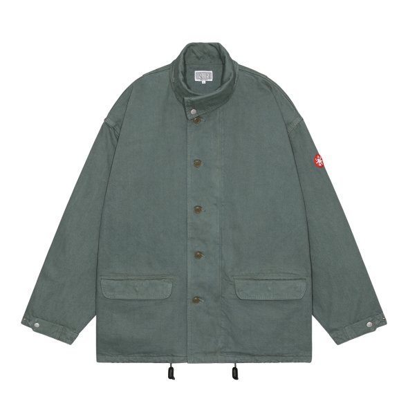 C.E / シーイー | OVERDYE FOLD COLLAR COAT - Green | 通販 