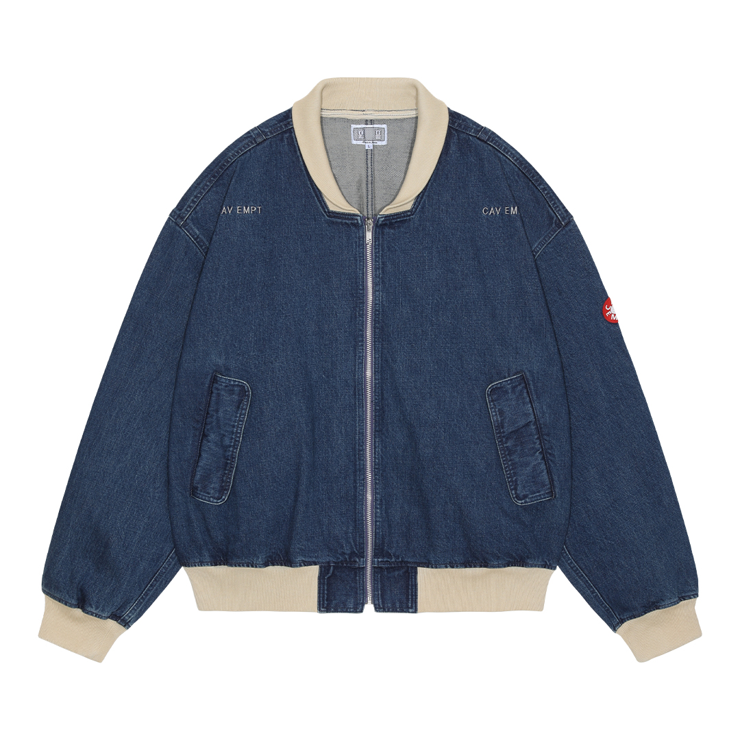 C.E CAVEMPT シーイー DENIM ZIP JACKET #2 XL C.E / シーイー | WASHED DENIM ZIP JACKET - Indigo | 通販