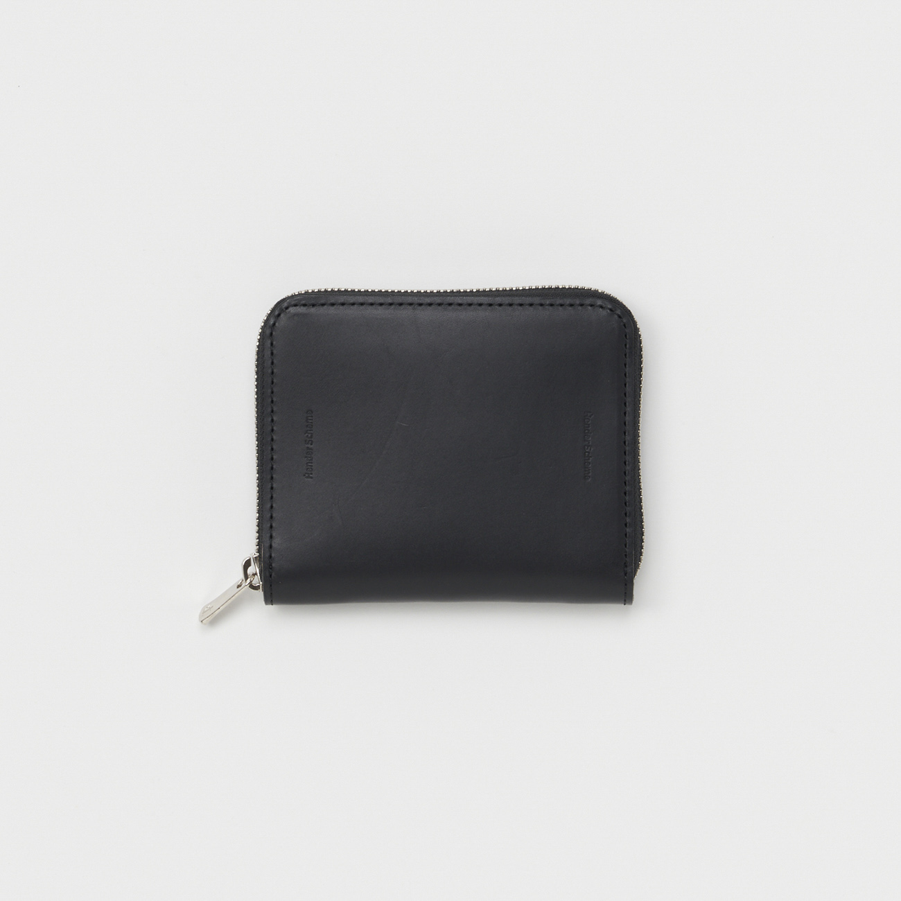 square zip purse - Black