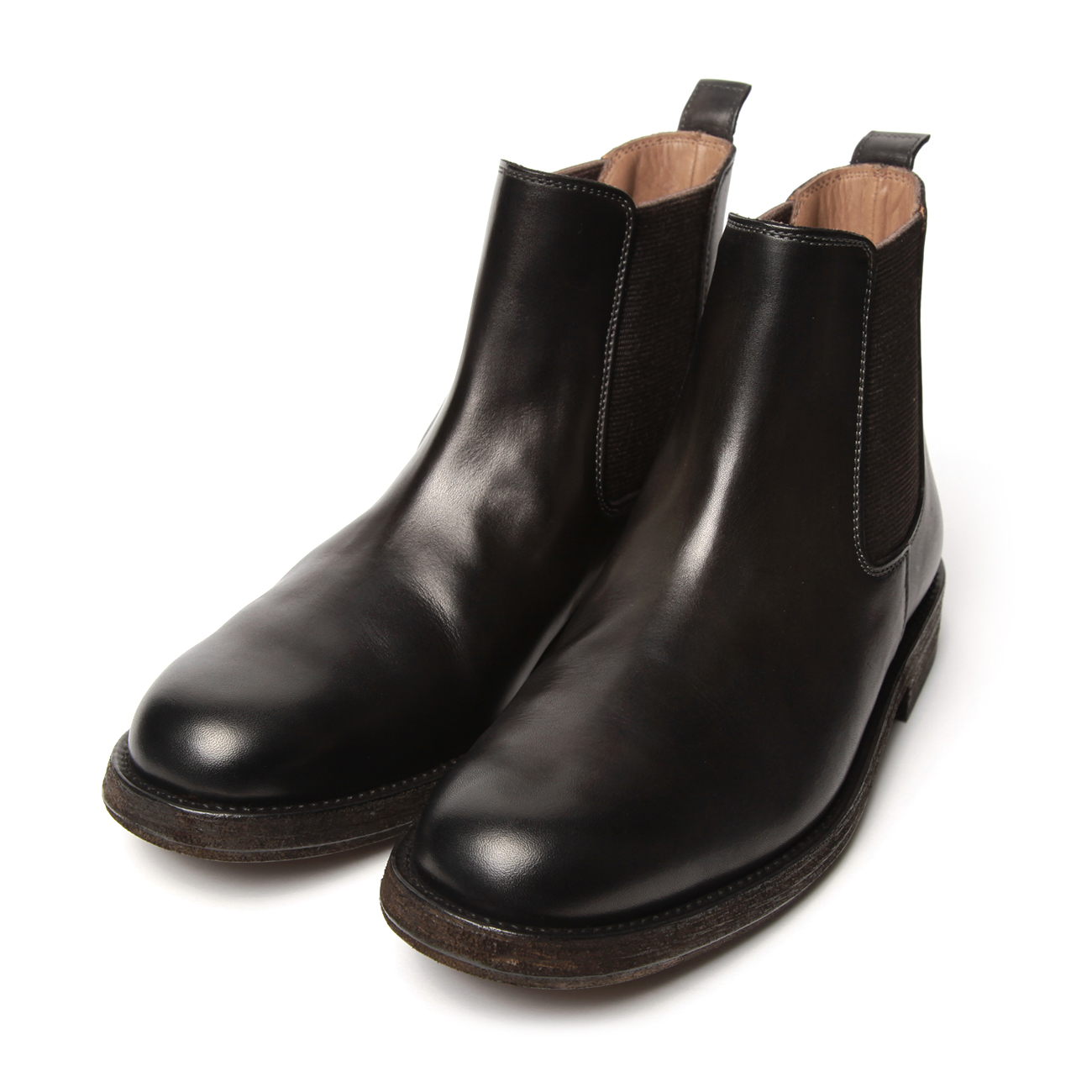 MOTO / モト | SIDE GORE BOOTS #1641 - Black | 通販 - 正規