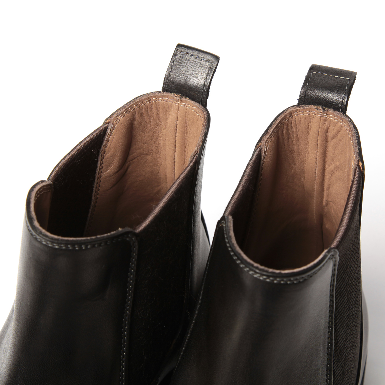 MOTO / モト | SIDE GORE BOOTS #1641 - Black | 通販 - 正規