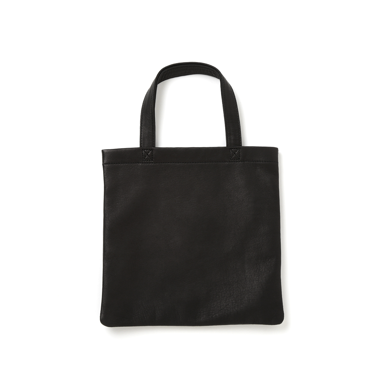 Aeta / アエタ | DA71 Double Faced FLAT TOTE : MINI - Black | 通販