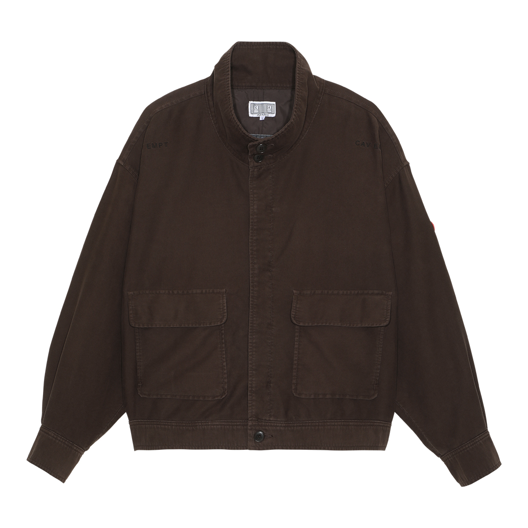 C.E / シーイー   BRUSHED COTTON BUTTON JACKET   Brow ...