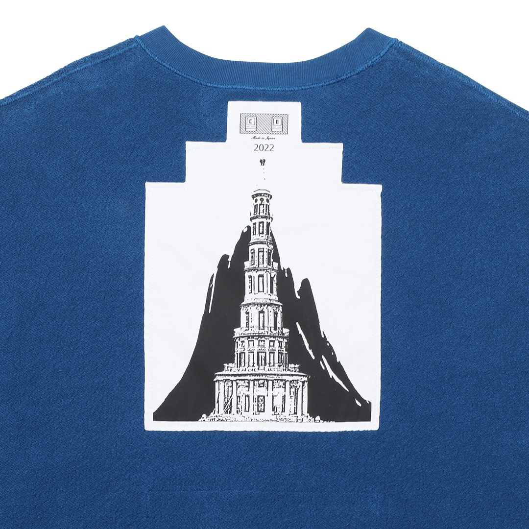 C.E / シーイー | ACCESS MONITOR CREW NECK - Navy | 通販 - 正規取扱 C.E / シーイー | ACCESS MONITOR CREW NECK - Navy | 通販 - 正規取扱