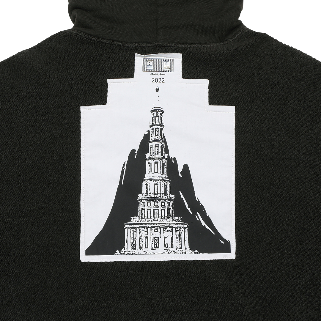 DIZZINESS HEAVY HOODY - Black