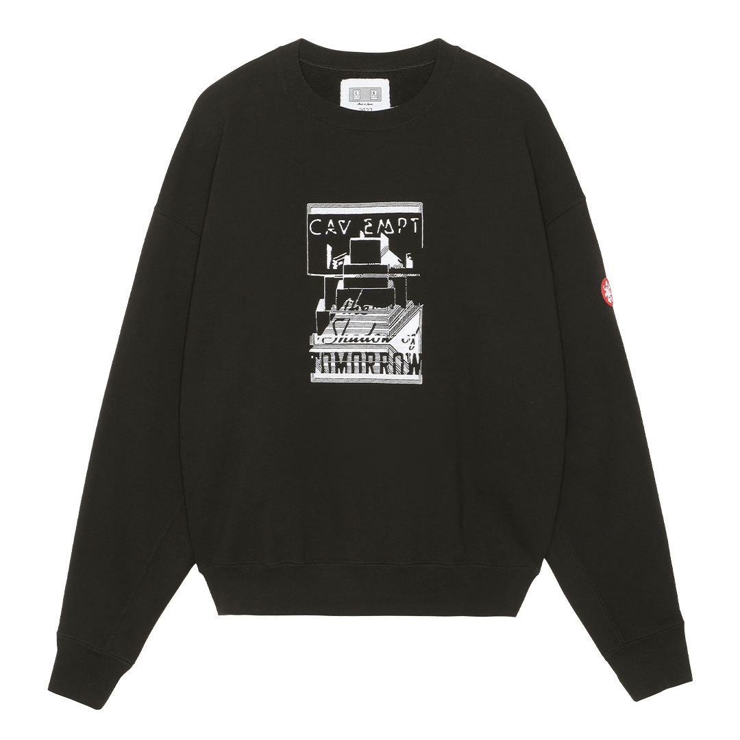 C.E / シーイー | MD Shadow CREW NECK - Black | 通販 - 正規取扱店