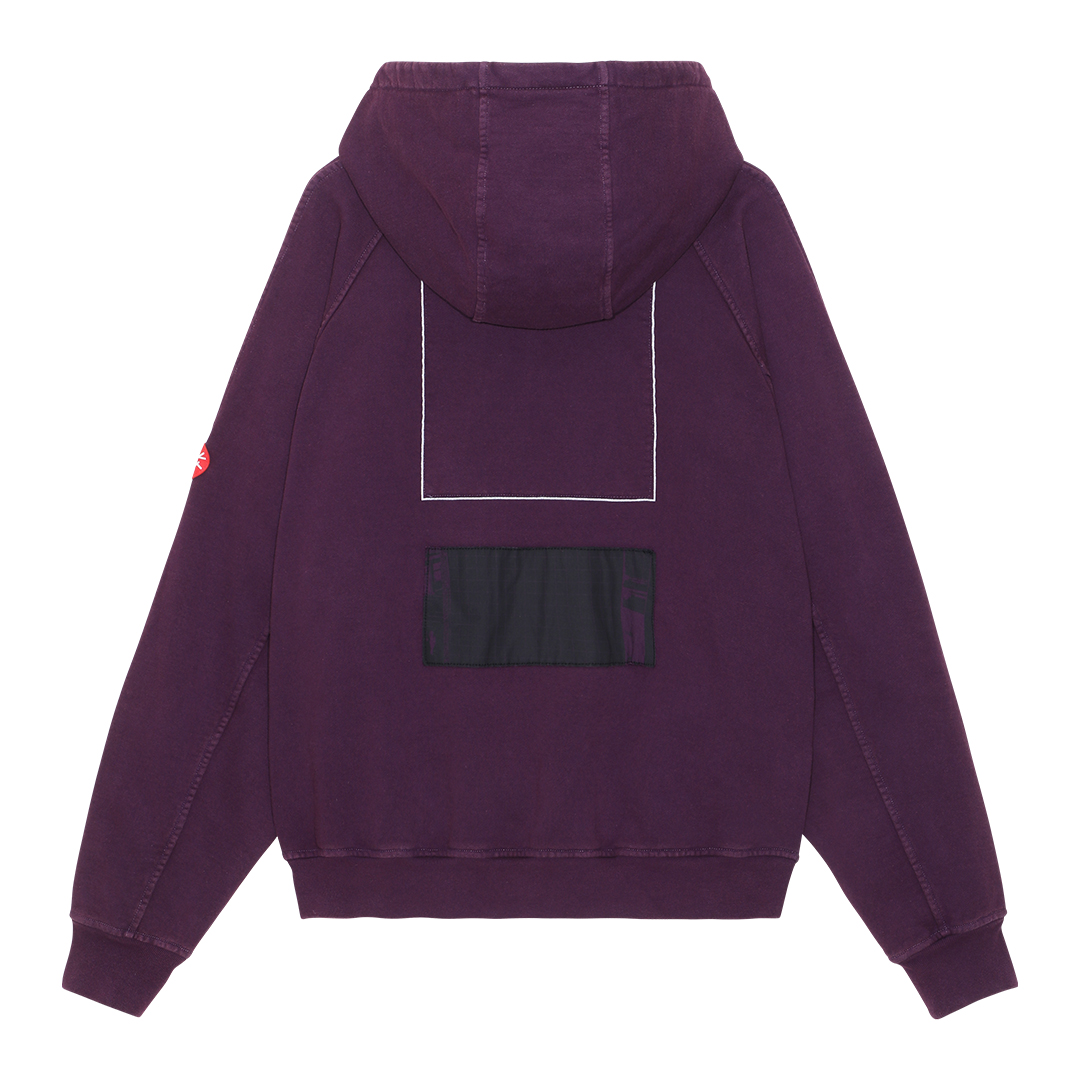 C.E OVERDYE ZIG BOY BIG HEAVY HOODY Purple