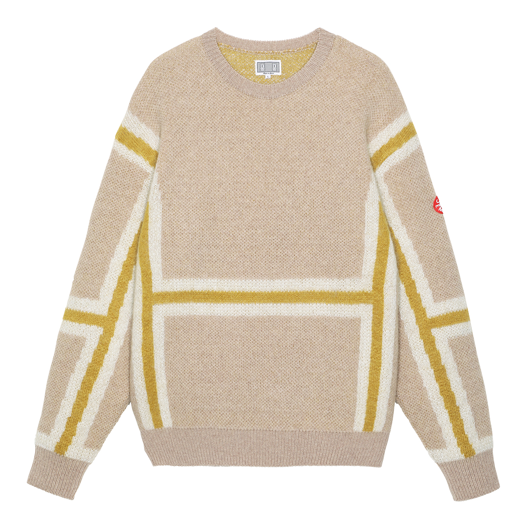INDEFINABLE BOUNDARY KNIT - Beige