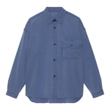 C.E / シーイー | OVERDYE WOOL BIG SHIRT - Navy | 通販 - 正規